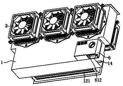 Elevator air conditioner adopting semiconductor refrigeration technology