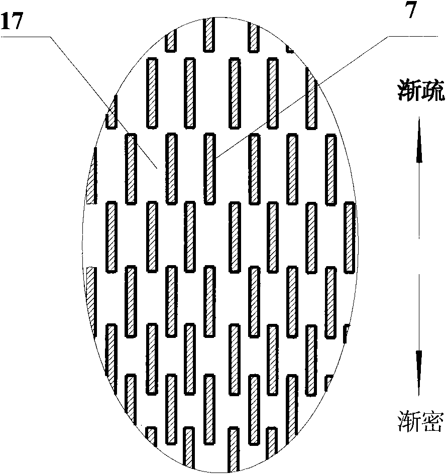 Vertical air-cooled pulverized coal burner capable of realizing continuous slag tapping