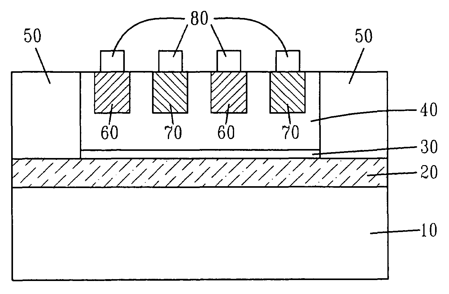 Structure for and method of fabricating a high-speed CMOS-compatible Ge-on-insulator photodetector
