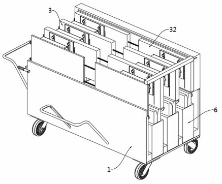 Break-resistant transfer device based on glass production