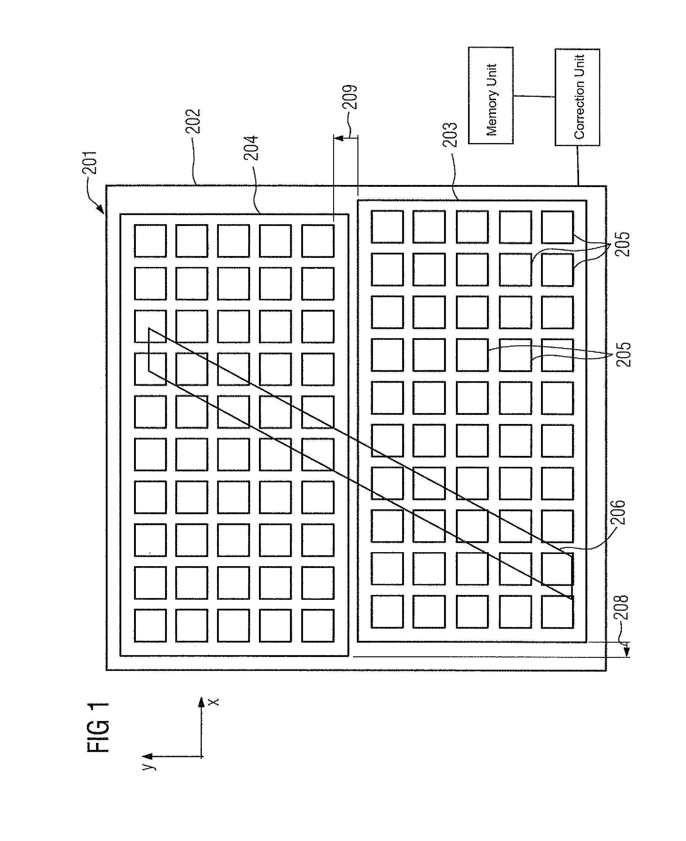 Correction method for solid-state detectors and solid-state detector