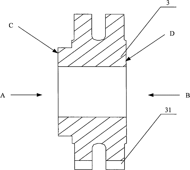 Flame cutting process and flame cutting positioning device
