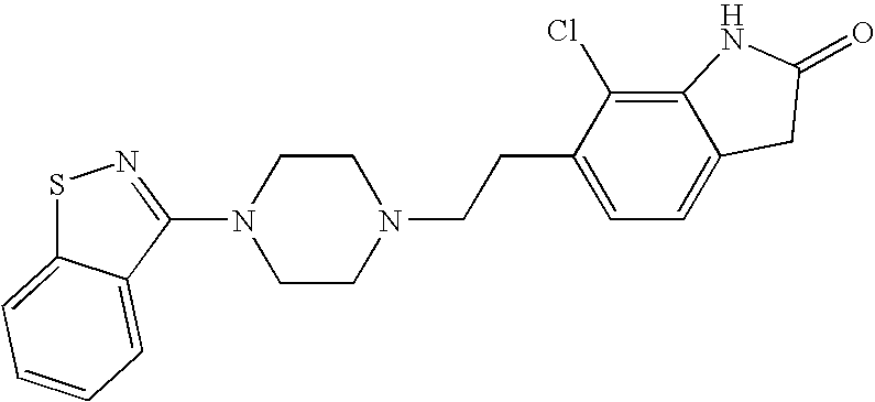 Ziprasidone formulations