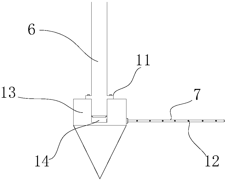 Soil conservation device for saline-alkali soil