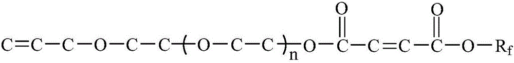 A kind of fluorocarbon emulsion containing sulfonic acid group and preparation method thereof