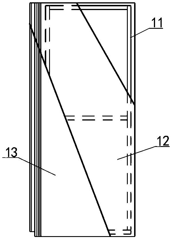 Tarpaulin composite board, connecting structure and mounting method of composite board