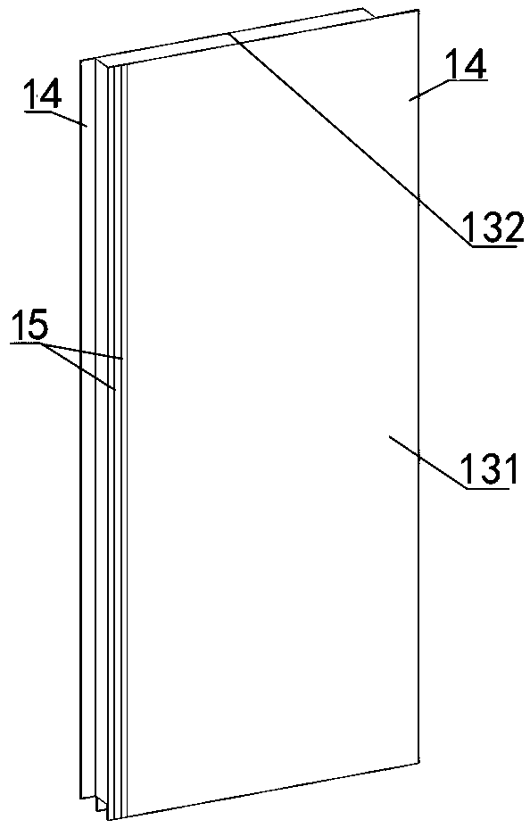 Tarpaulin composite board, connecting structure and mounting method of composite board