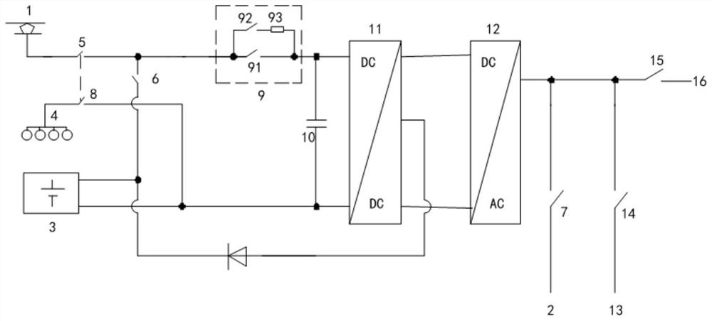 A charging circuit and its control device and control method