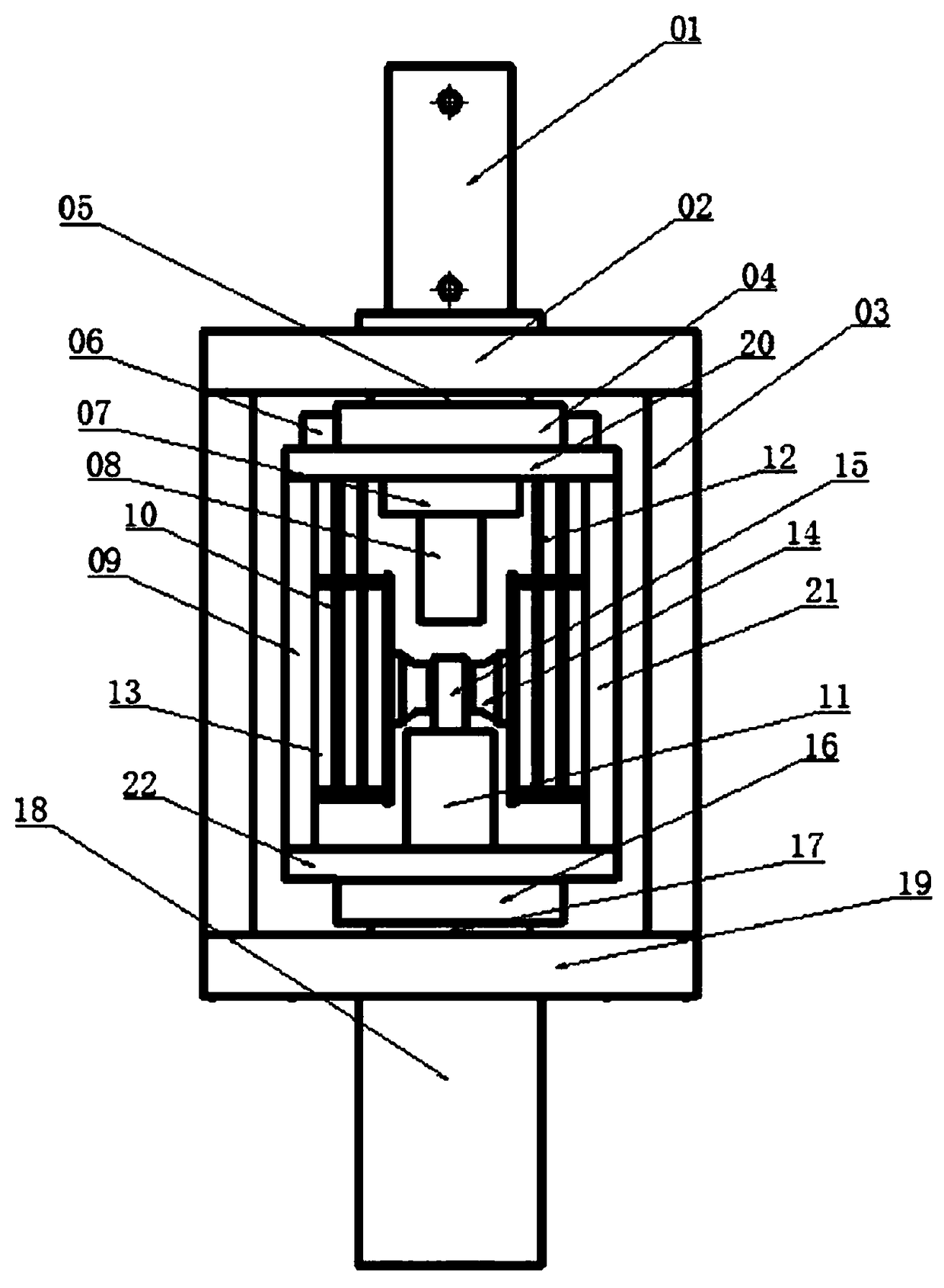 NdFeB radiation ring magnet rotating magnetic field magnetization device