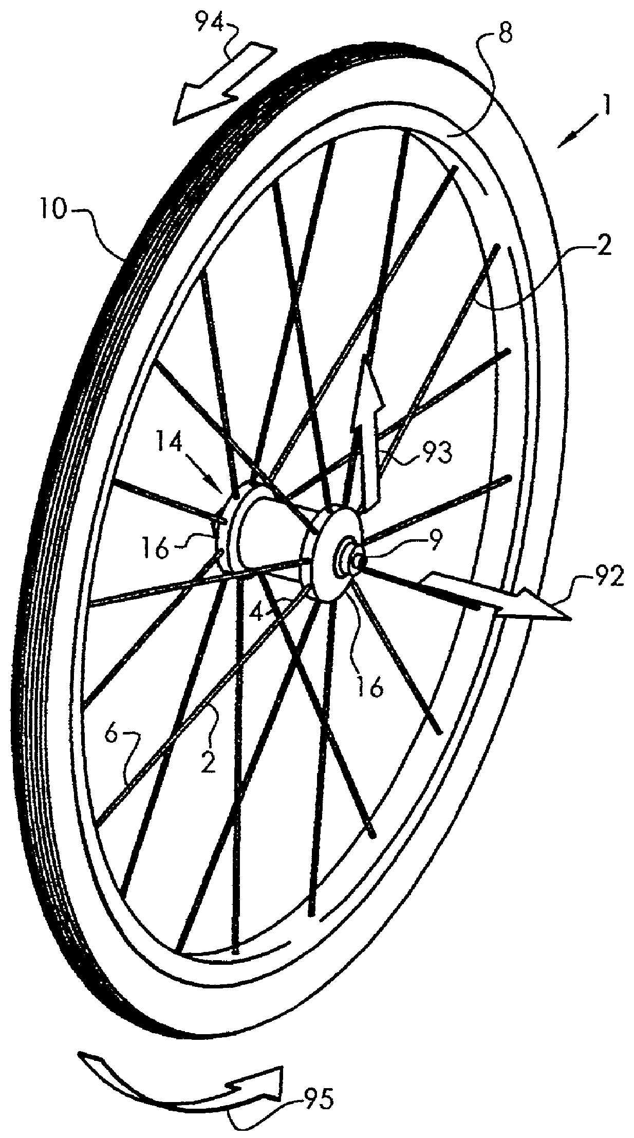 Vehicle wheel including spoke attachment