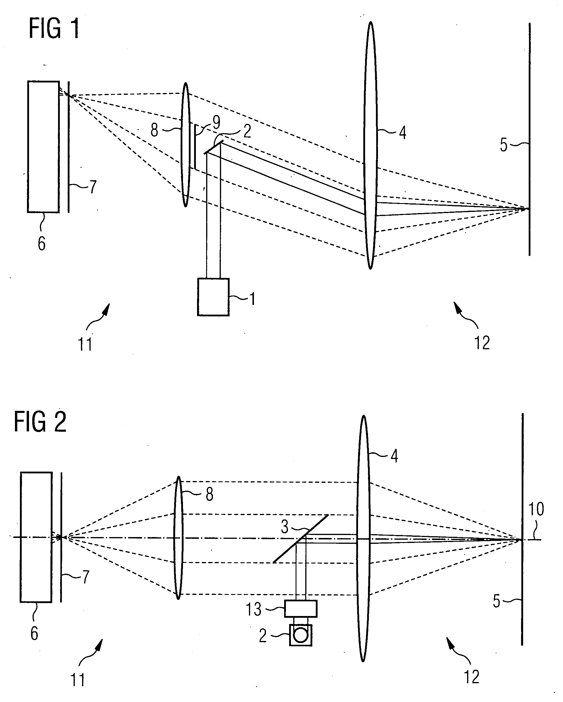 Optical sensor and method for optically inspecting surfaces