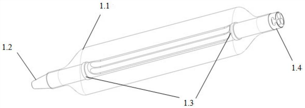 Annular interbody fusion system under spine total endoscope