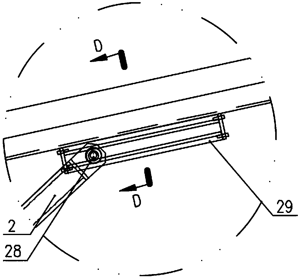 Light-small pipe rod conveying device and working method thereof