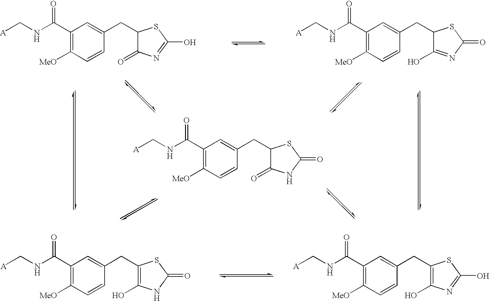 Substituted benzylthiazolidine-2,4-dione derivatives