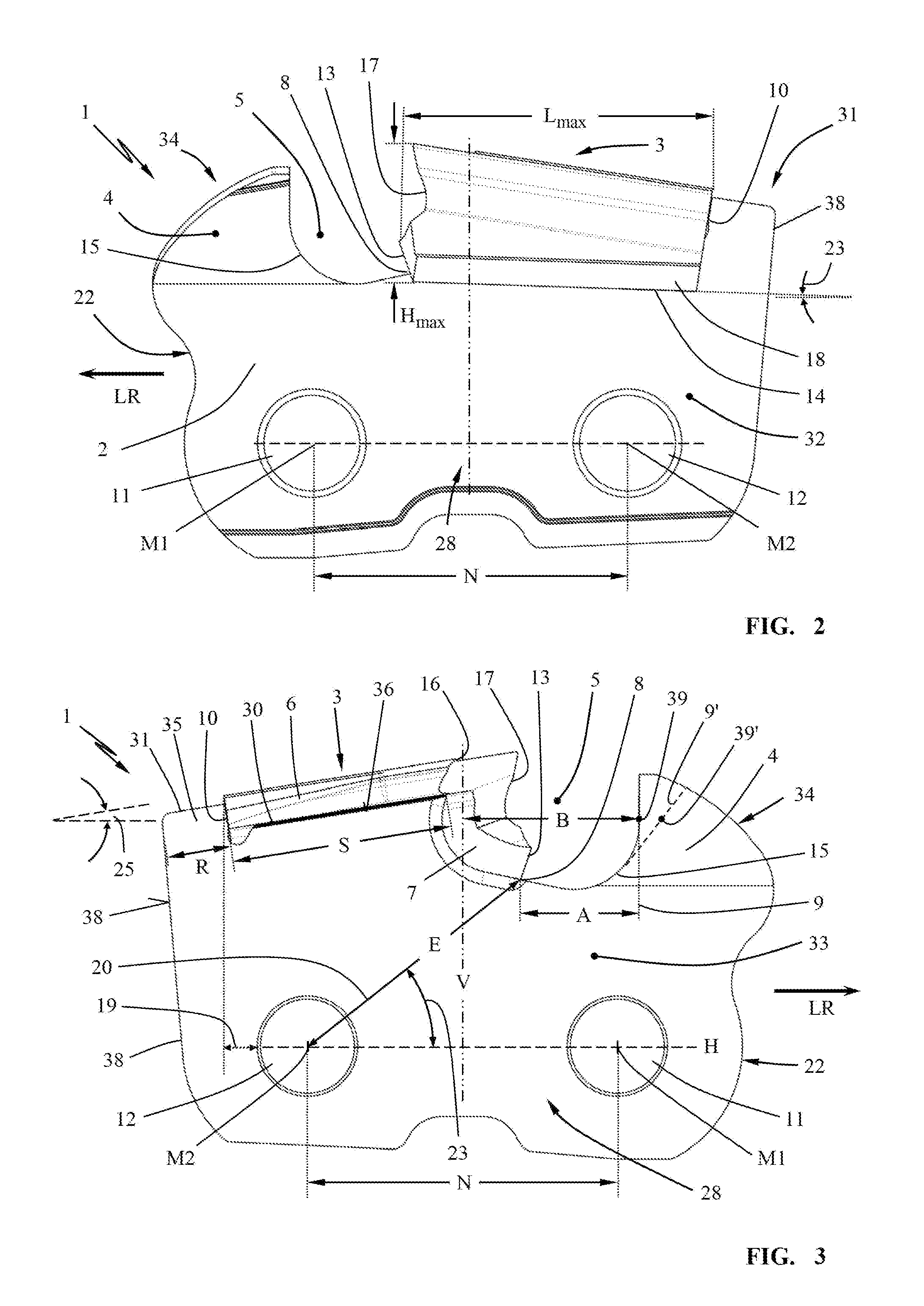 Cutter tooth for a saw chain