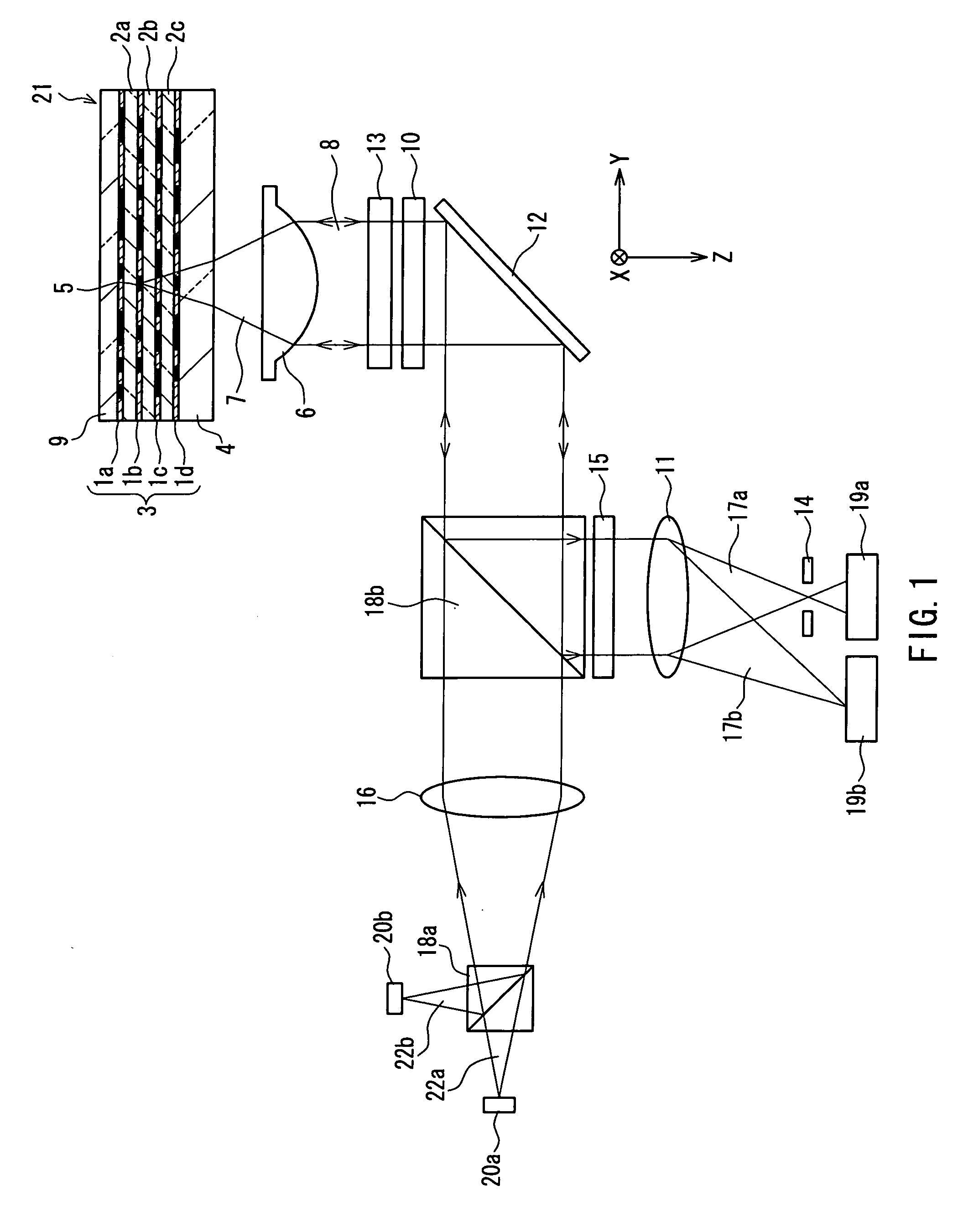 Optical information reproduction device
