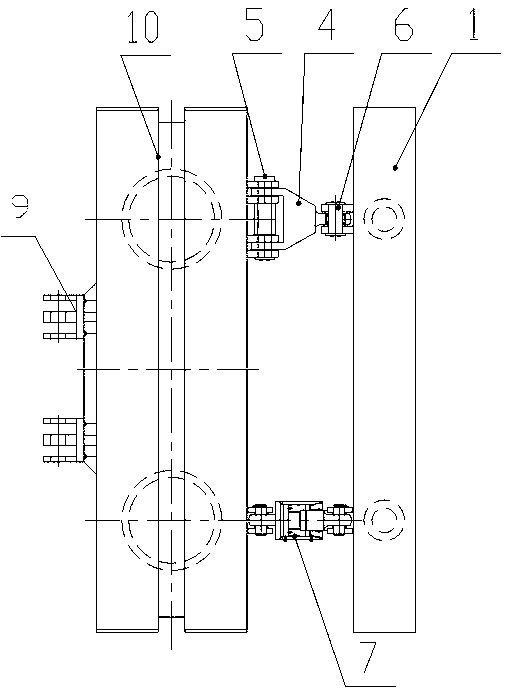 Open-type TBM auxiliary supporting shoe device