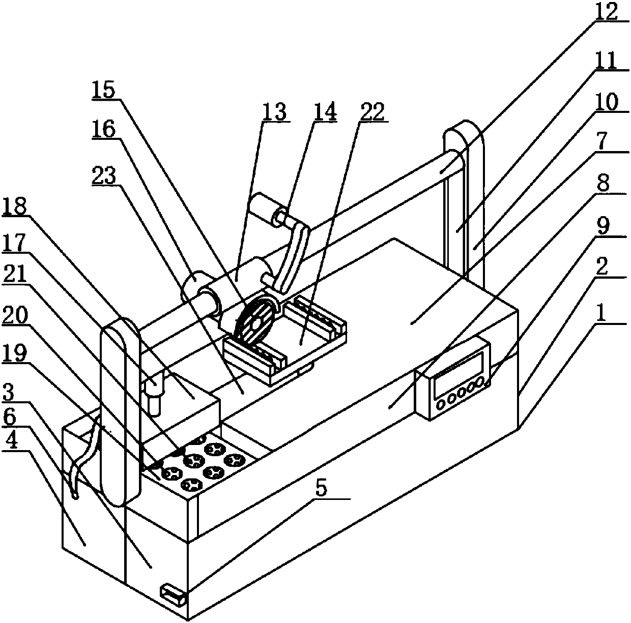 Plastic mold edge material cutting method beneficial to mold cleaning