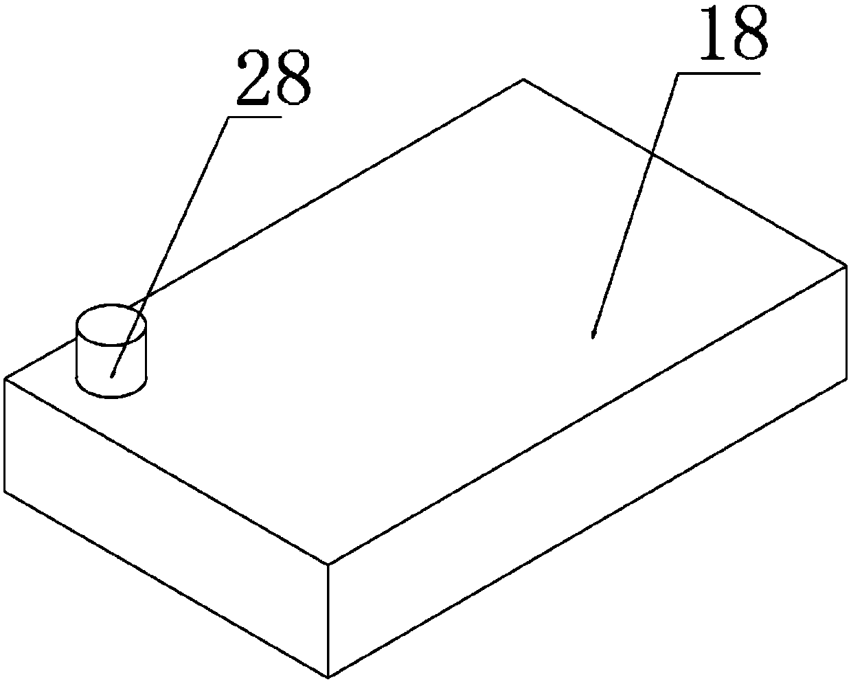 Plastic mold edge material cutting method beneficial to mold cleaning