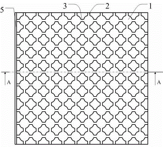 Polystyrene foam plastic board for thermal insulating layers of geothermal floors