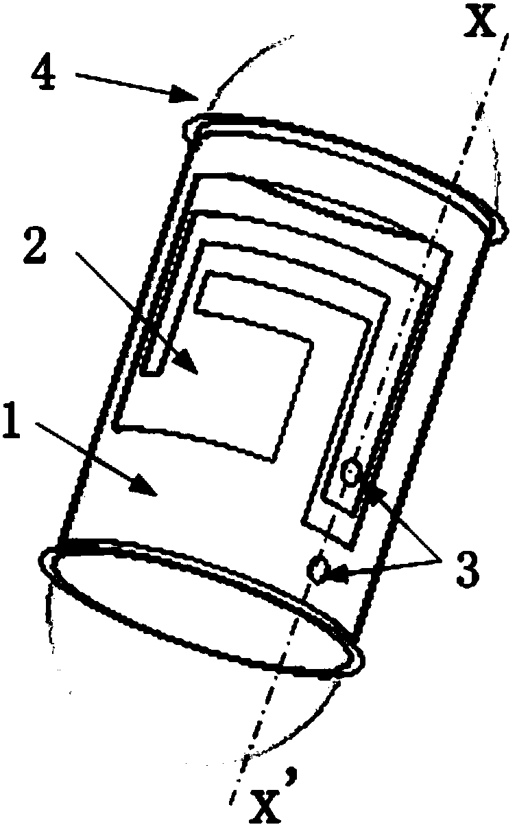 Conformal broadband circularly polarized capsule antenna