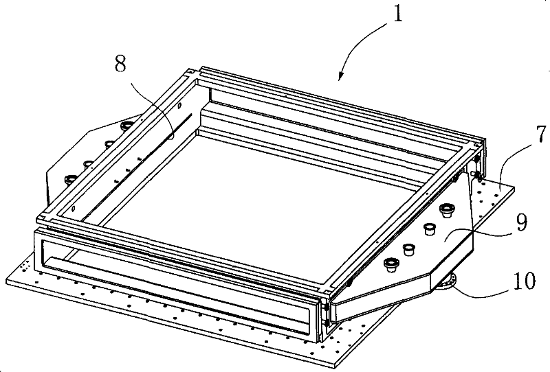 Flat plate silicon nitride film PECVD deposition system