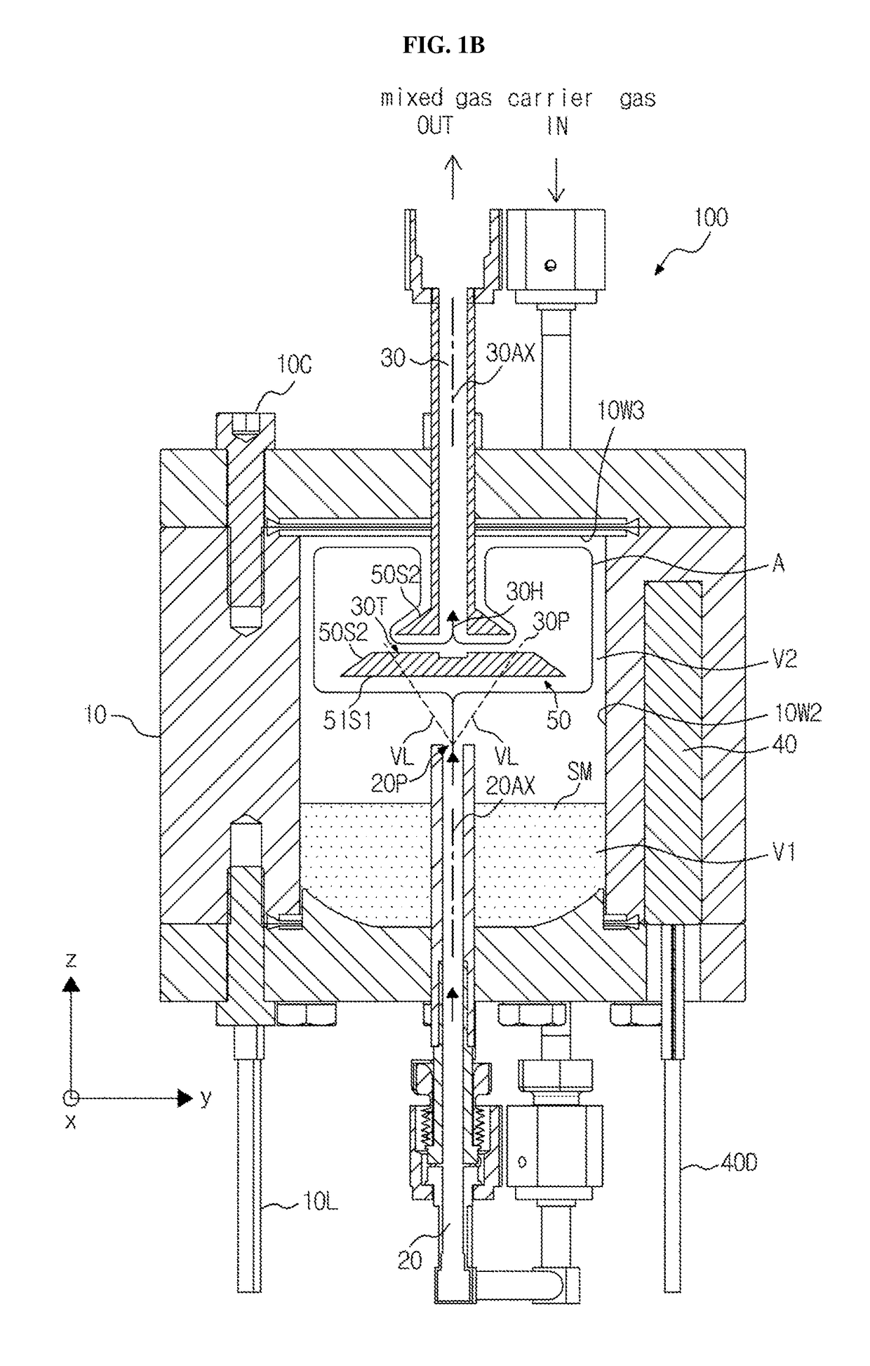 Source container and vapour-deposition reactor