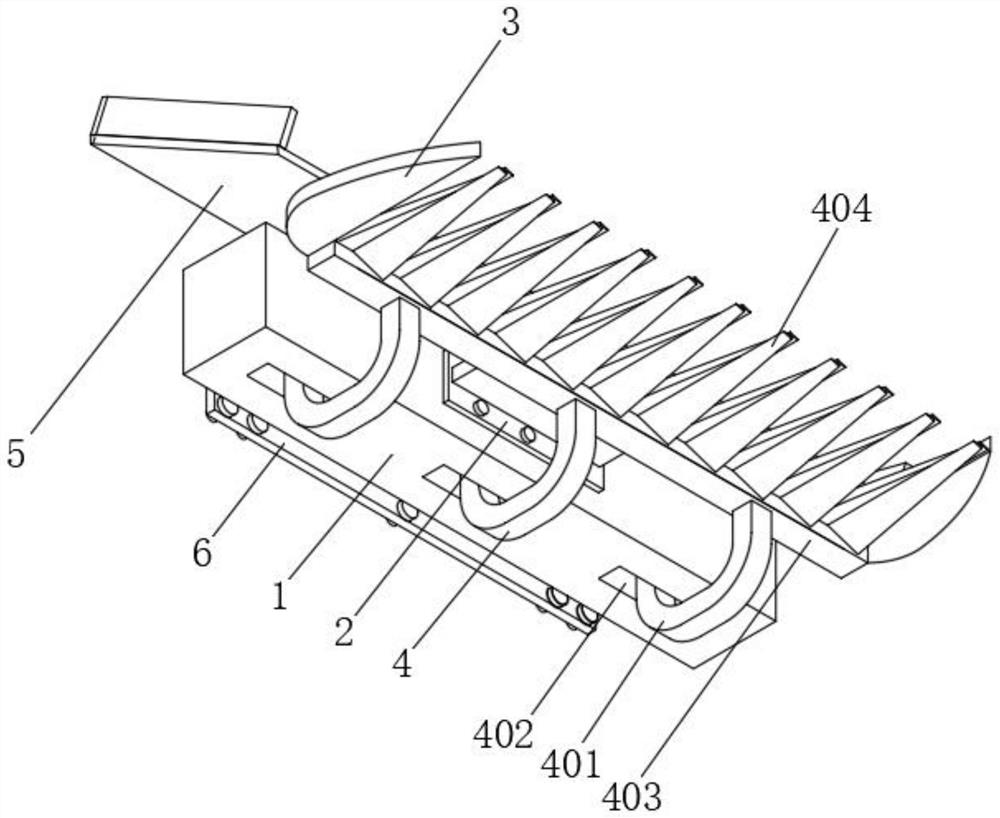 Blade mechanism of arc knife type mulberry leaf cutting machine