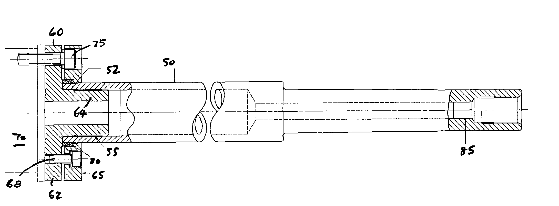 Bodymaker ram attachment