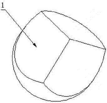 Optical cement method for optical element and implementation thereof in pyramid array