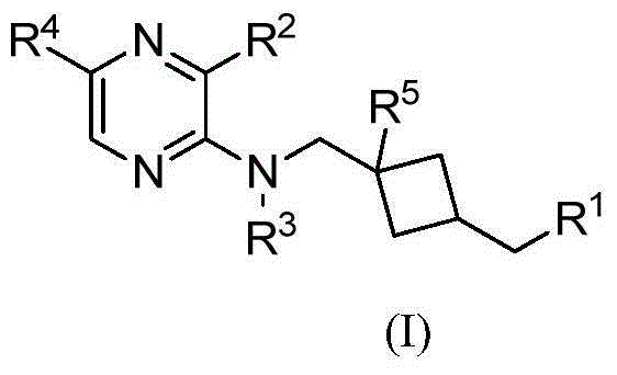 Pyrazine compound containing diethylene substituent and composition and application thereof