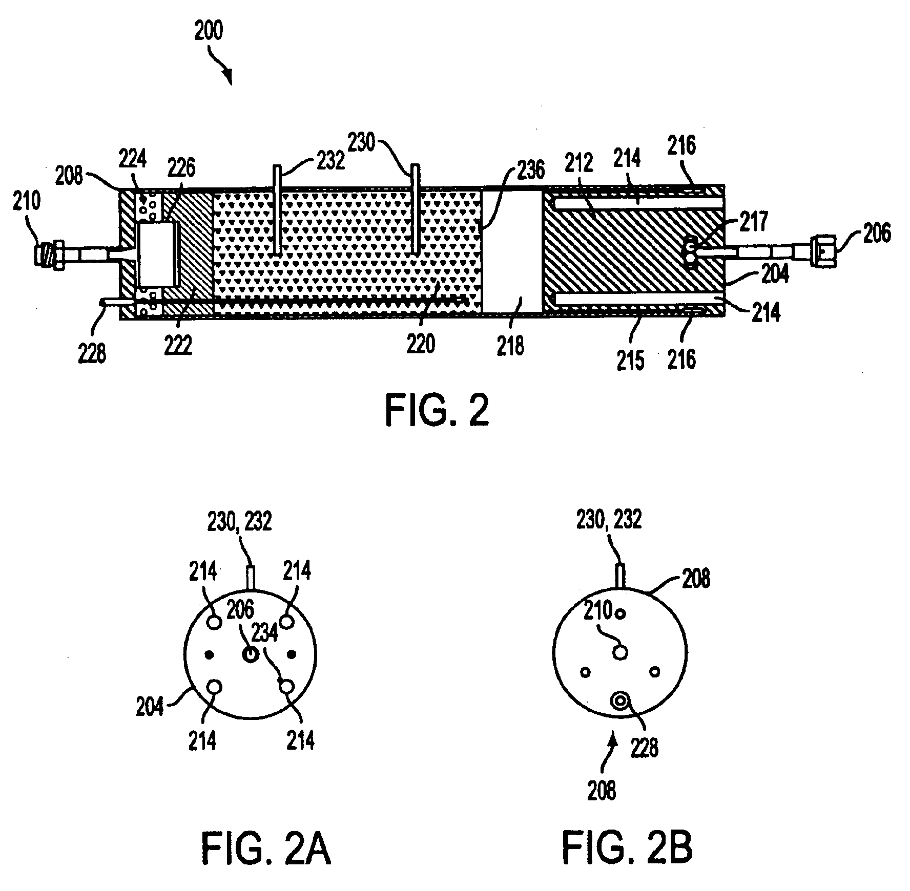 Gas purification system with an integrated hydrogen sorption and filter assembly