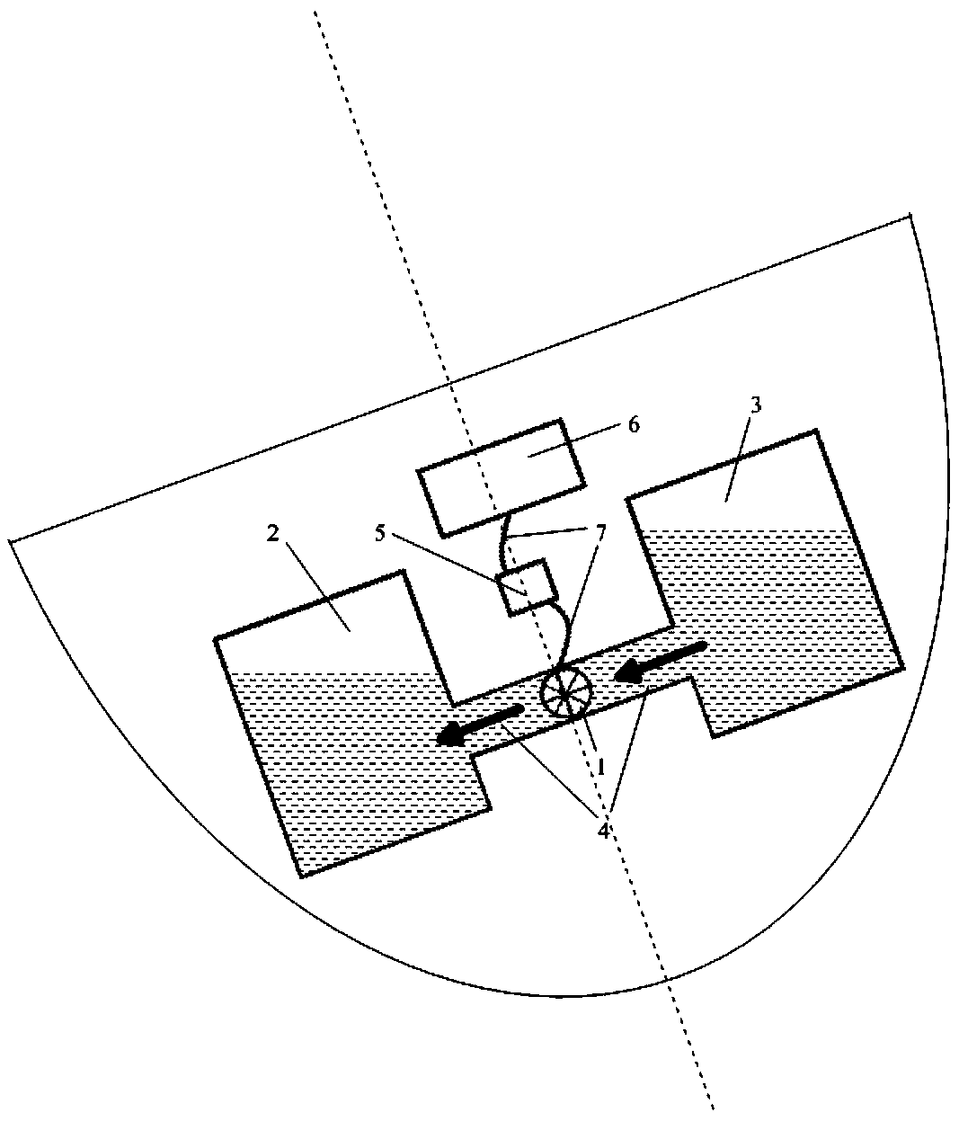 Power generation device based on wave energy