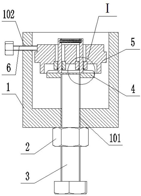 X-ray tube filament welding device and height adjusting method