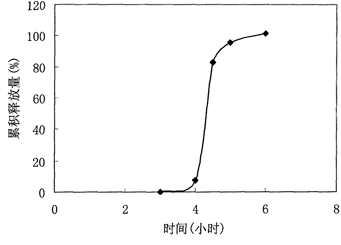 Verapamil hydrochloride delayed-release tablet and its preparation method