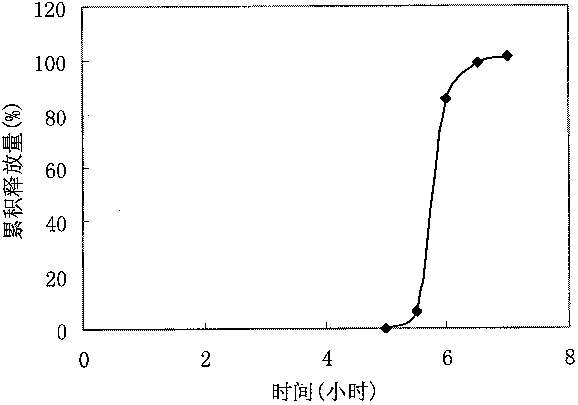 Verapamil hydrochloride delayed-release tablet and its preparation method