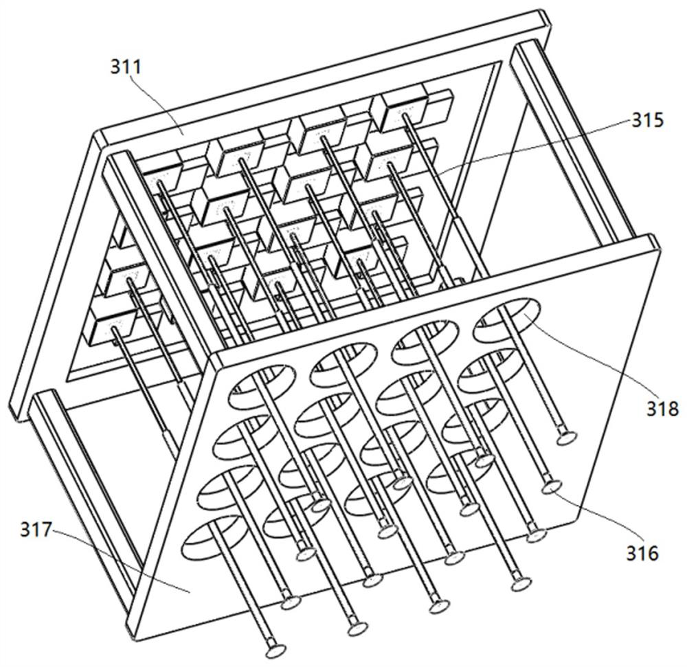 Agricultural product sorting device based on machine vision technology