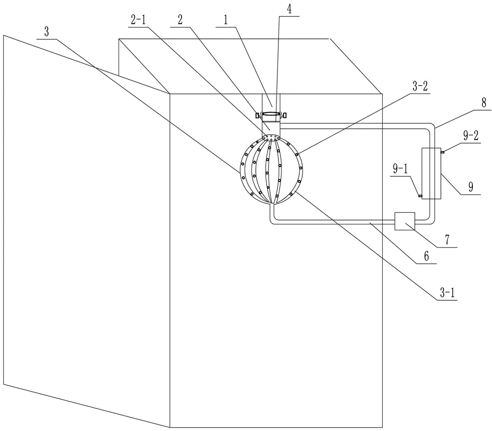 Heat dissipation device in electrical cabinet