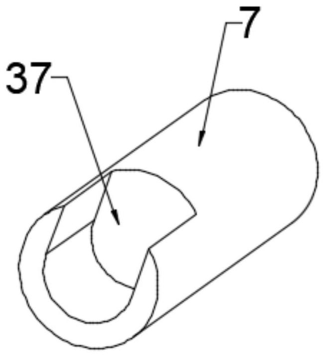 Polytetrafluoroethylene film pulling winding device