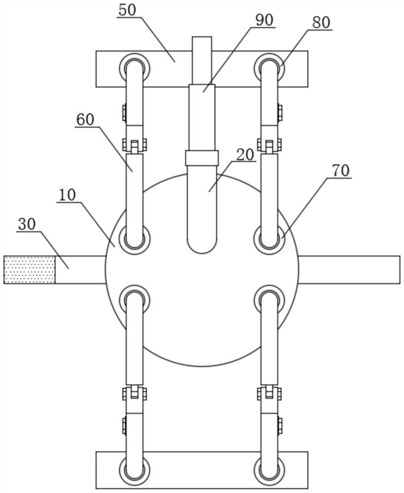 Knee joint cavity self-service injection device convenient to use