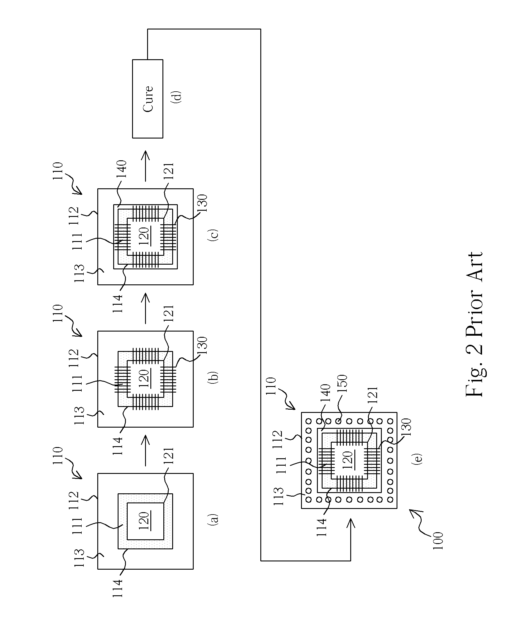 Cavity-down Package and Method for Fabricating the same