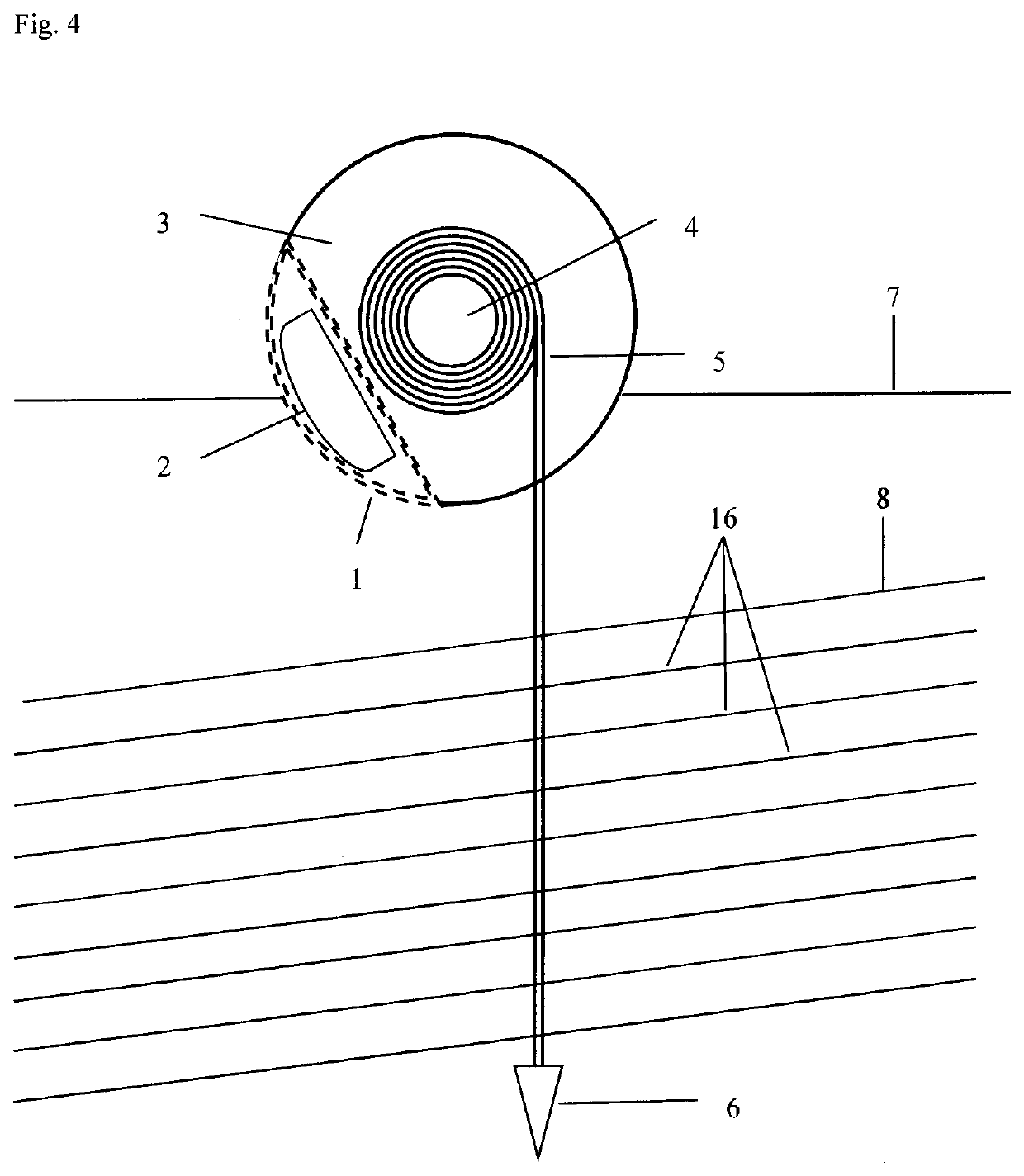 Passive tailings compactor