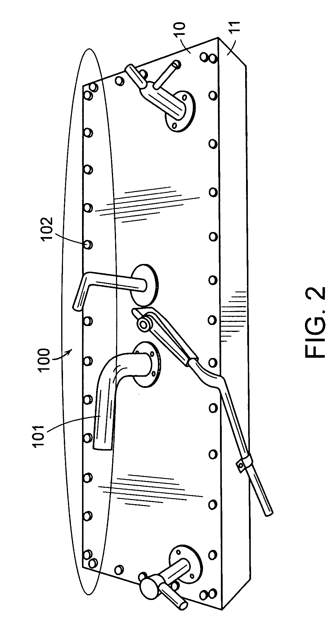 Coolant reservoir tank for fuel cell vehicle