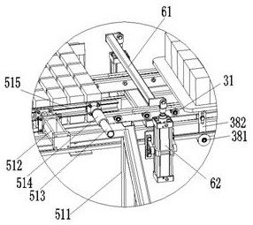 Conveyor with brick type folding function