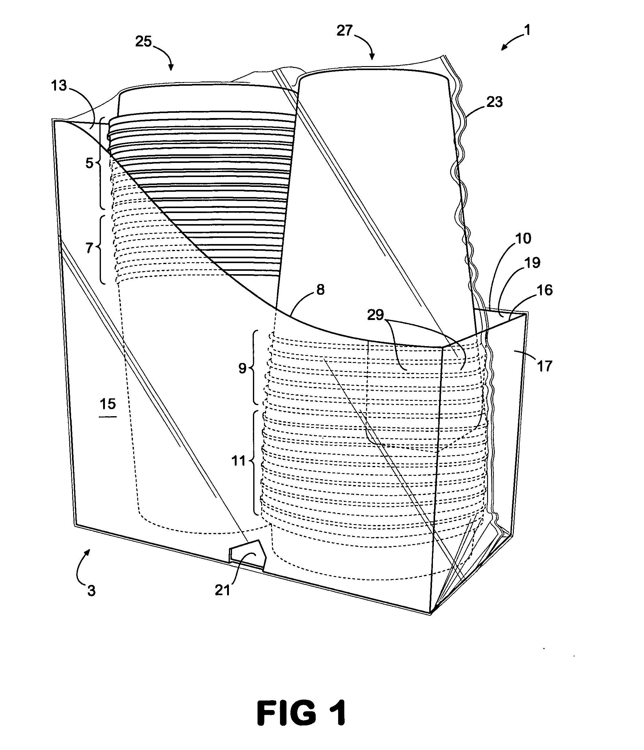 Product and method for dispensing and packaging items having complementary components
