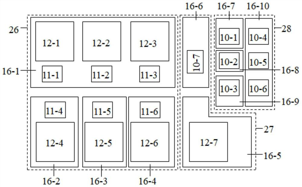 High-thermal-reliability multi-unit power integration module and processing technology thereof