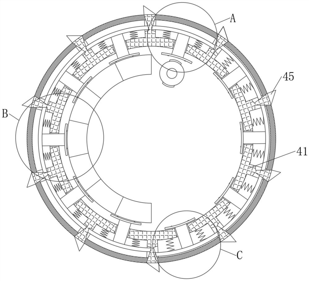 Dry magnetic separator capable of improving magnetic separation and material distribution efficiency