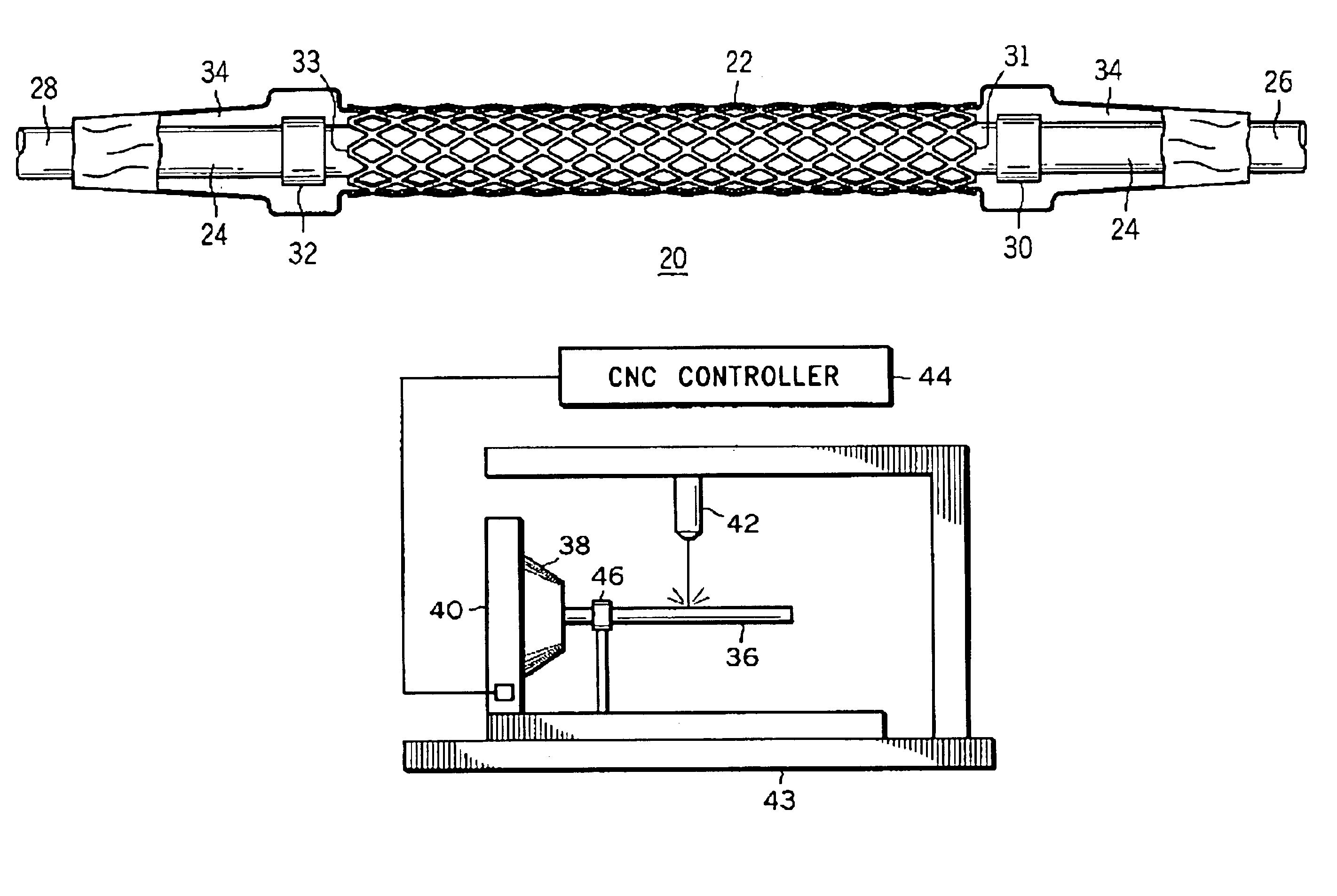 Method for manufacturing an endovascular support device