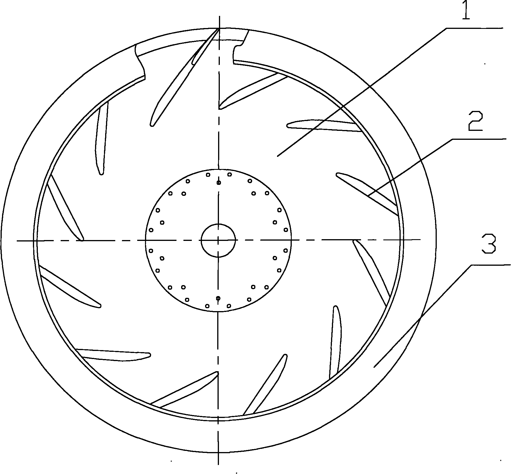 Enhancement fan impellor