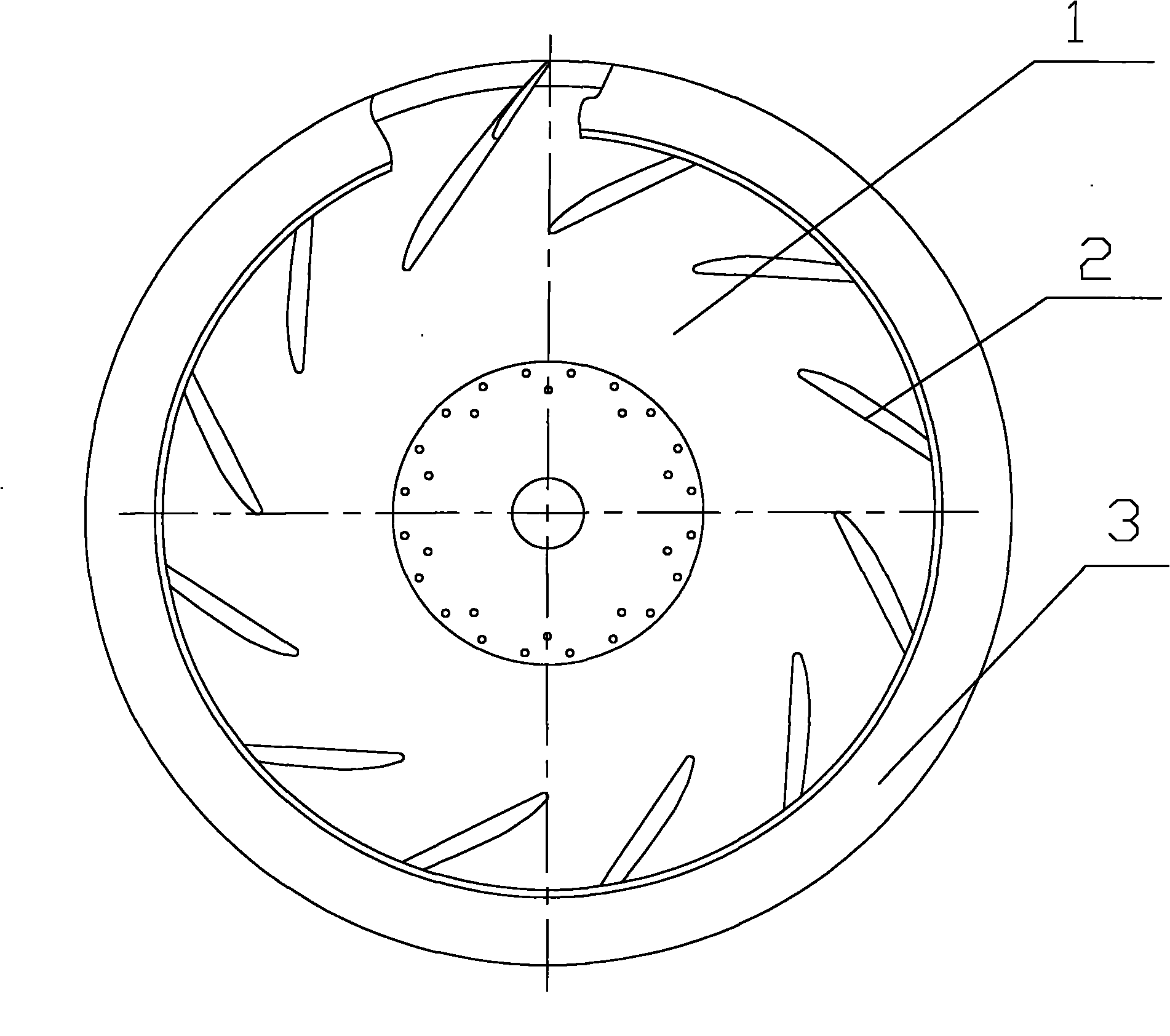 Enhancement fan impellor